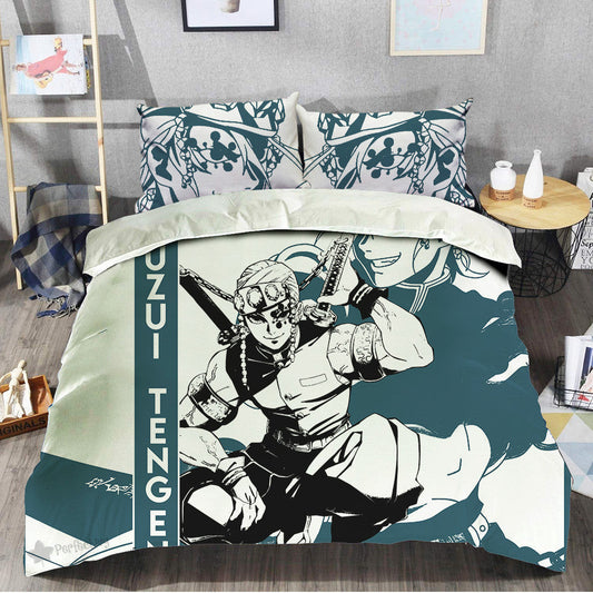 Tengen Uzui Bedding Set Custom Anime
