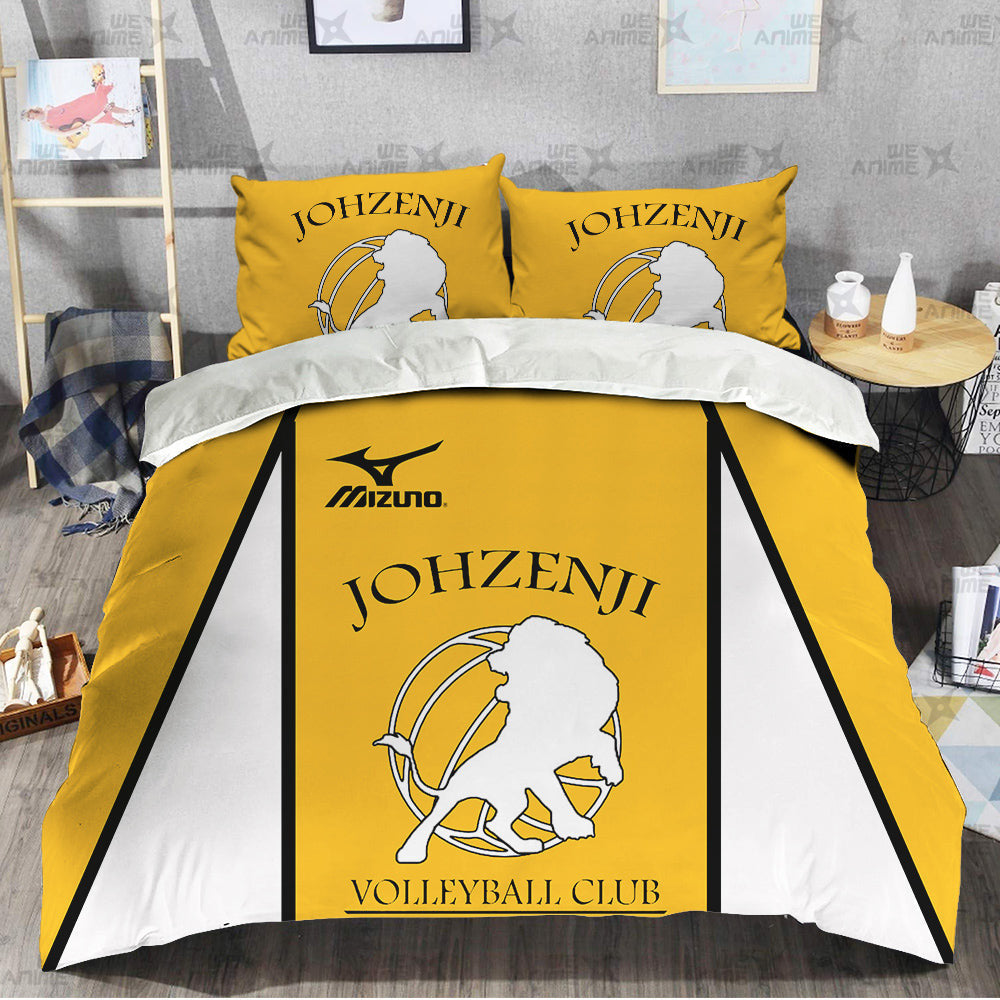 Haikyuu Anime Johzenji Bedding Set Custom