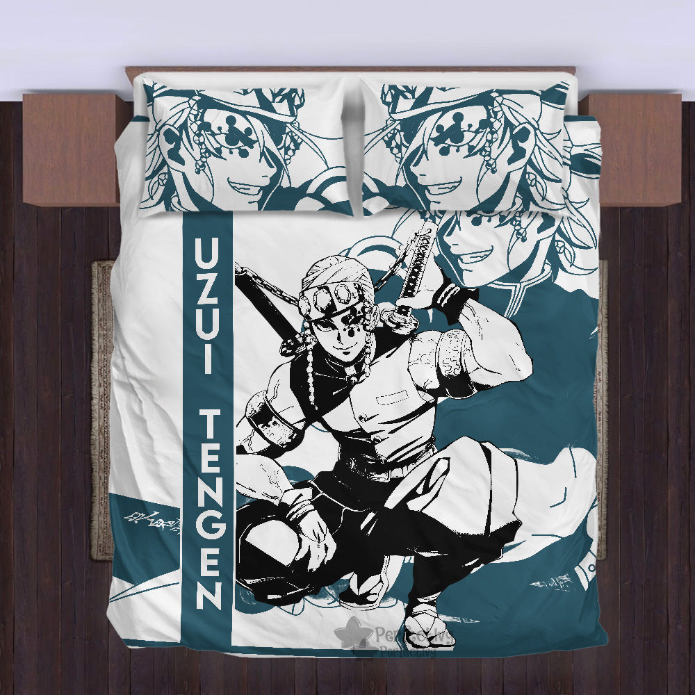 Tengen Uzui Bedding Set Custom Anime