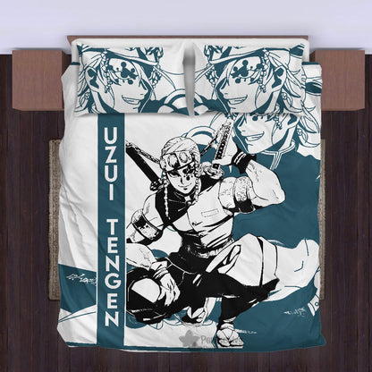 Tengen Uzui Bedding Set Custom Anime
