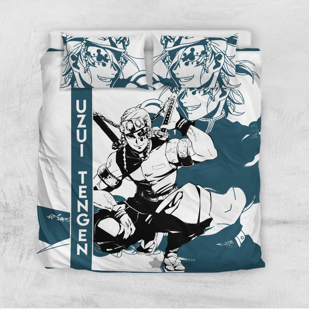 Tengen Uzui Bedding Set Custom Anime