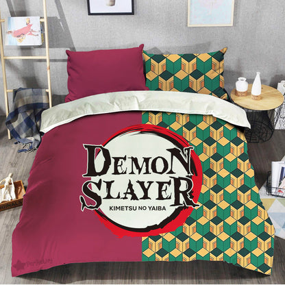 Giyuu Tomioka Bedding Set Custom Anime