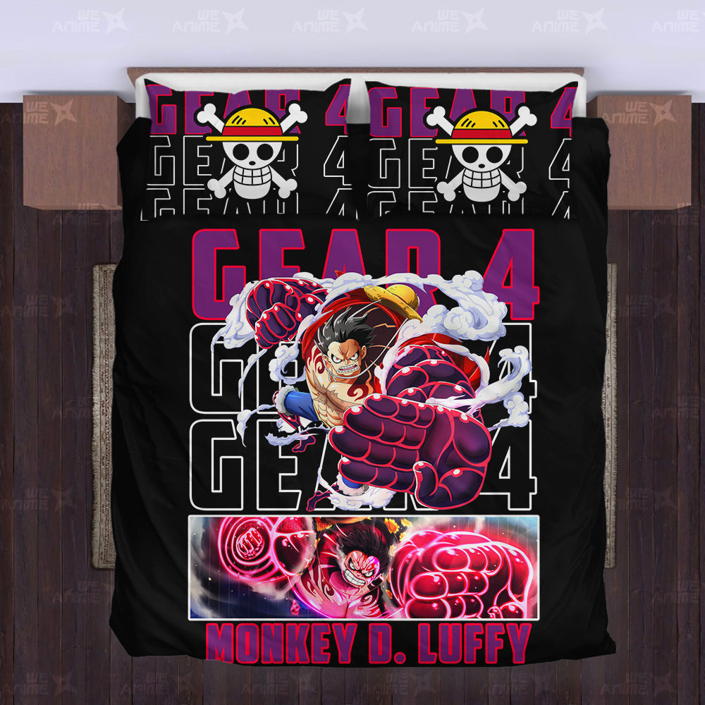 Monkey D. Luffy Gear 4 Bedding Set Custom