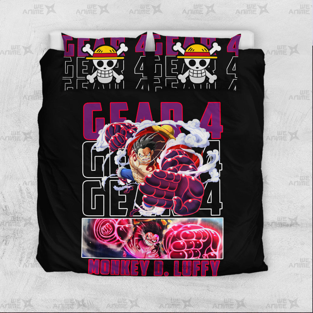Monkey D. Luffy Gear 4 Bedding Set Custom