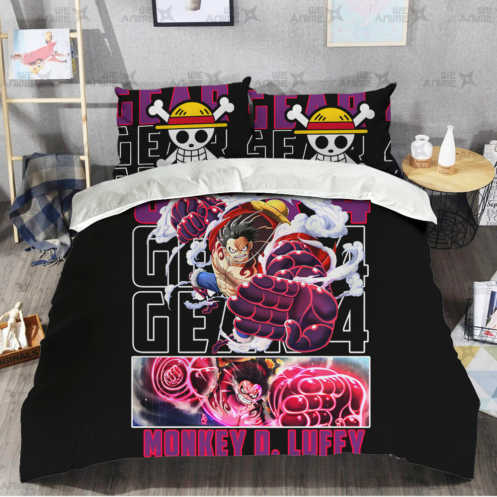 Monkey D. Luffy Gear 4 Bedding Set Custom