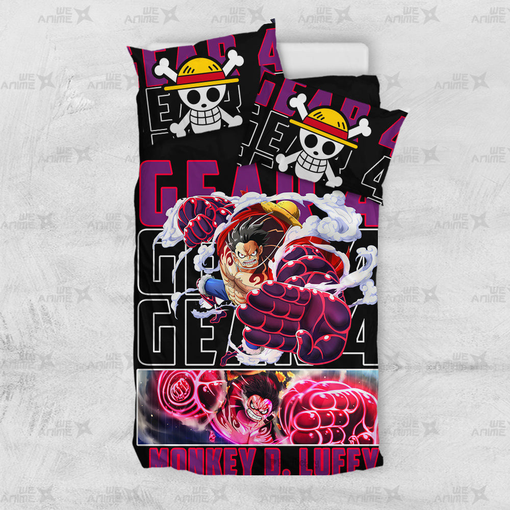 Monkey D. Luffy Gear 4 Bedding Set Custom