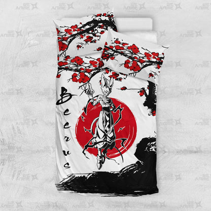 Beerus Bedding Set Custom Japan Style Anime