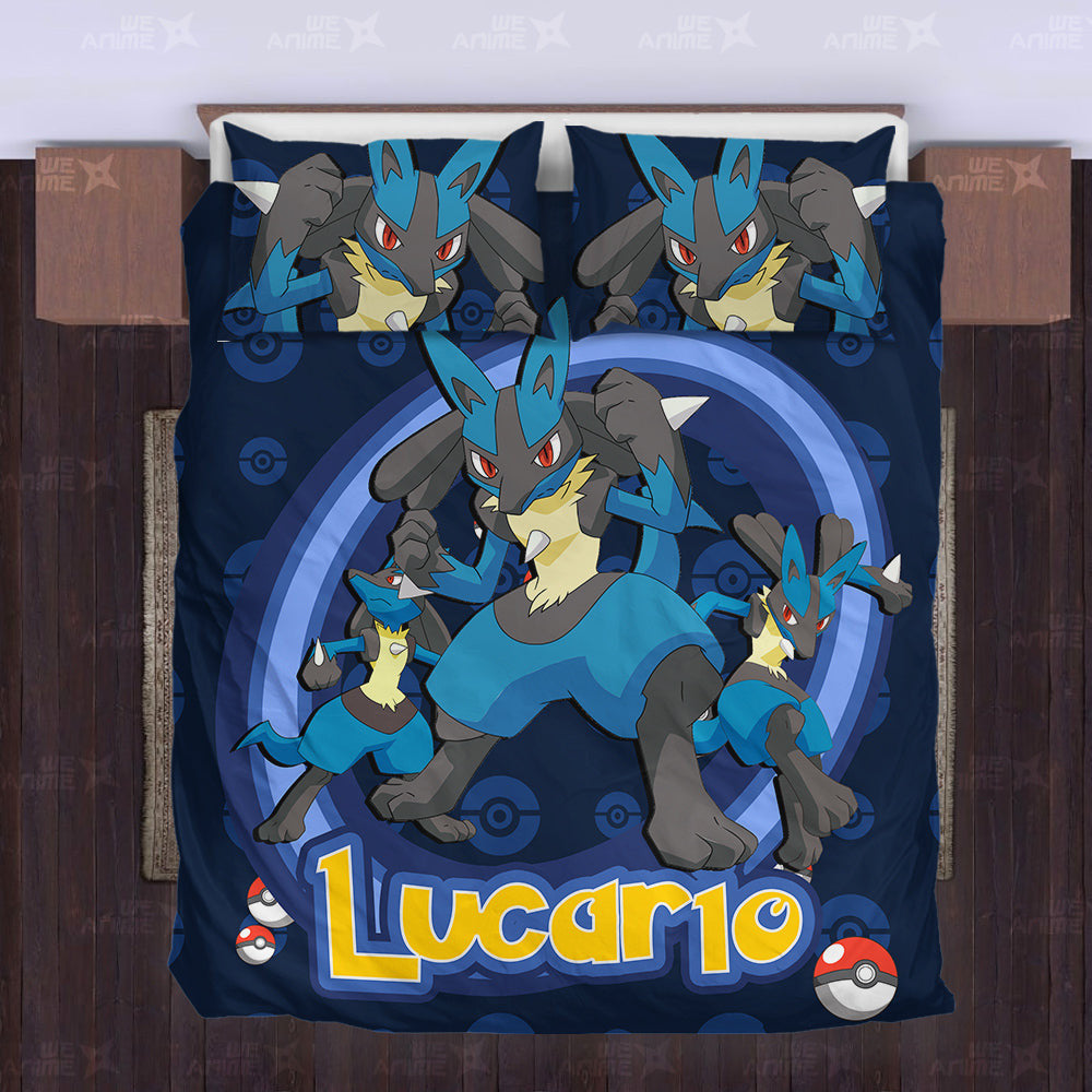 Lucario Bedding Set Custom