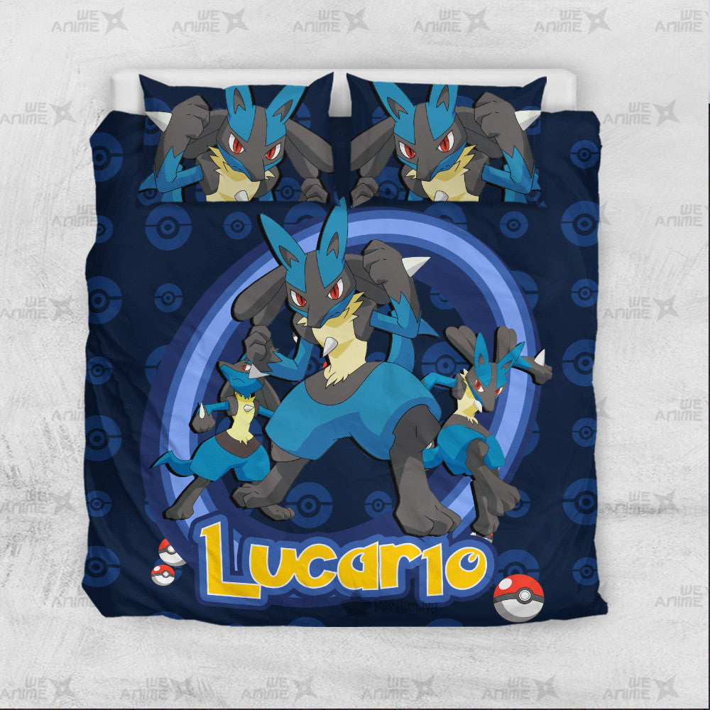Lucario Bedding Set Custom