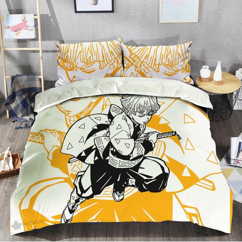 Zenitsu Agatsuma Bedding Set Custom