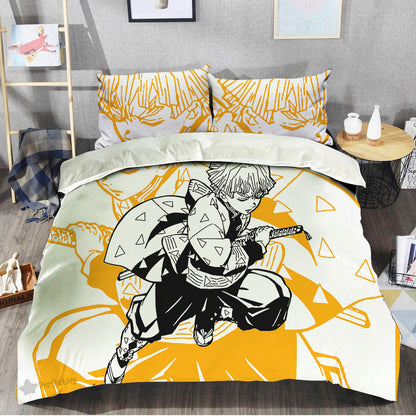 Zenitsu Agatsuma Bedding Set Custom