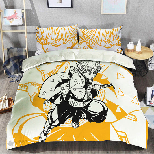 Zenitsu Agatsuma Bedding Set Custom