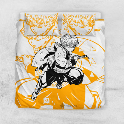 Zenitsu Agatsuma Bedding Set Custom