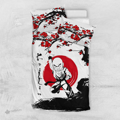Krillin Bedding Set Custom Anime