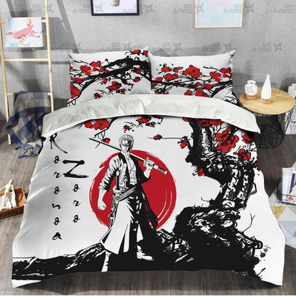 Roronoa Zoro Japanese Edition Bedding Set Anime Room