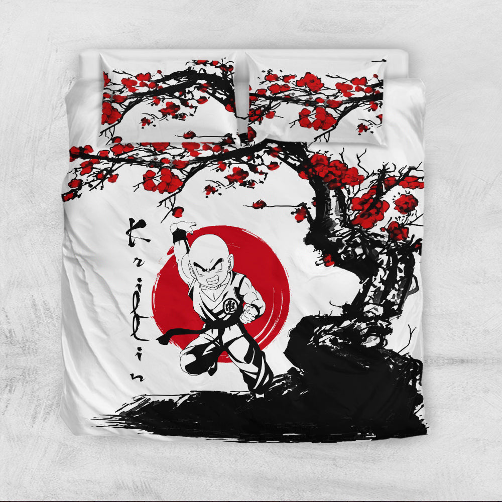 Krillin Bedding Set Custom Anime
