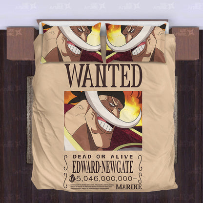 Edward Newgate Wanted Bedding Set Custom