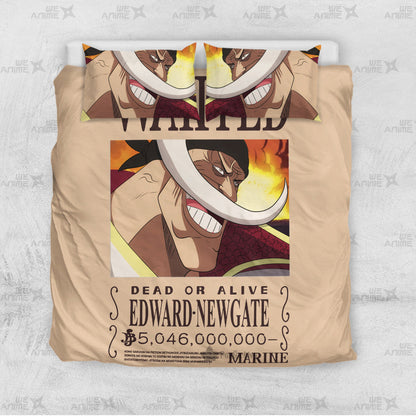 Edward Newgate Wanted Bedding Set Custom