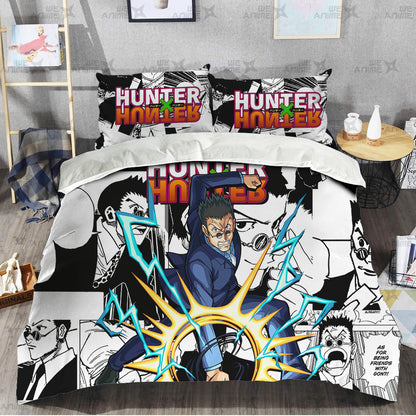 Leorio Paradinight Bedding Set Custom Anime Mix Manga