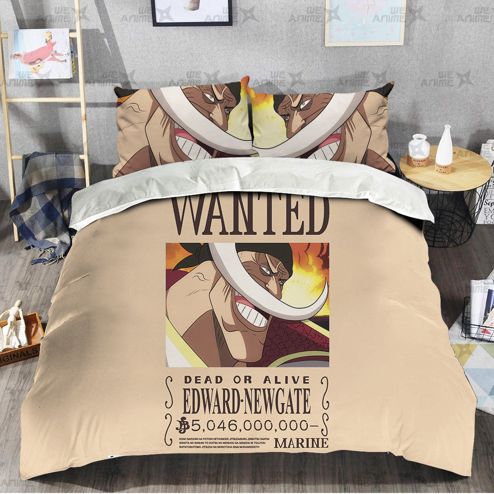 Edward Newgate Wanted Bedding Set Custom