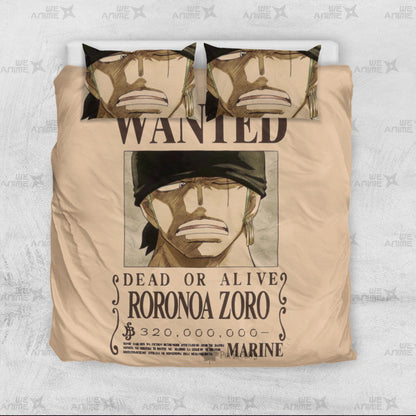 Roronoa Zoro Bedding Set Custom