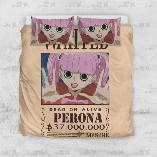 Perona Wanted Bedding Set Custom