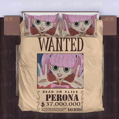 Perona Wanted Bedding Set Custom