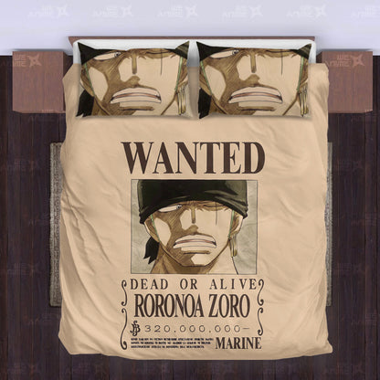 Roronoa Zoro Bedding Set Custom