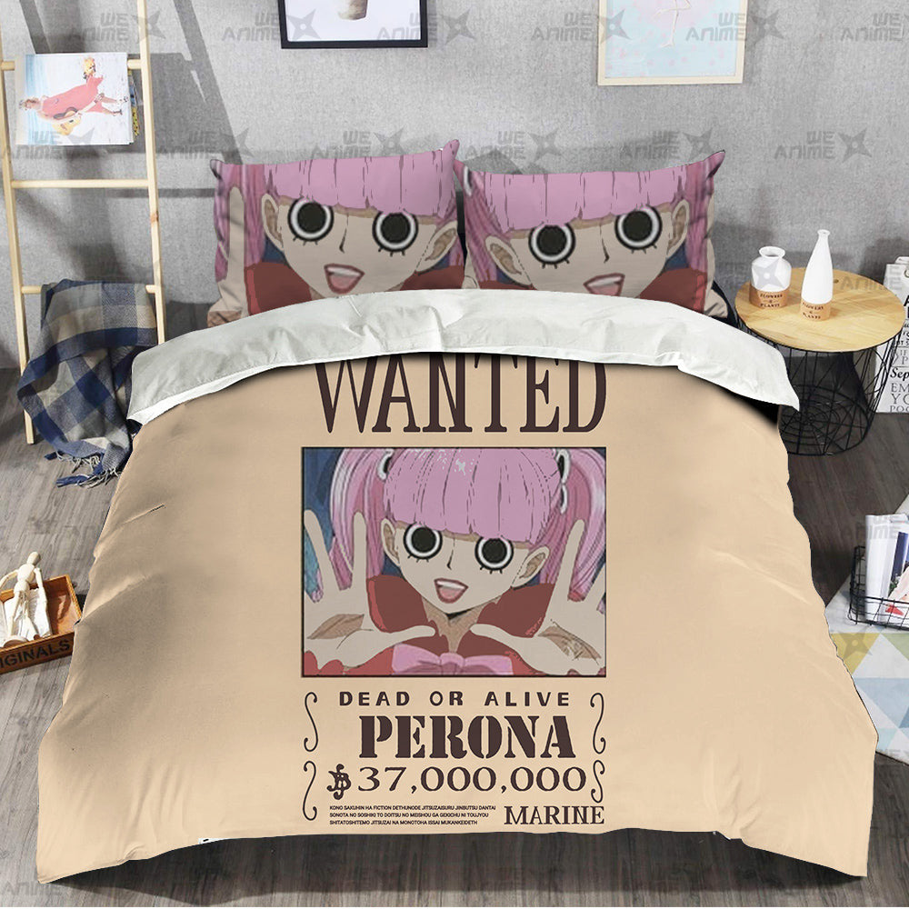 Perona Wanted Bedding Set Custom