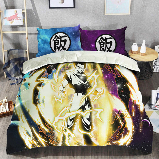 Gohan Bedding Set Custom Galaxy Anime Room Decor