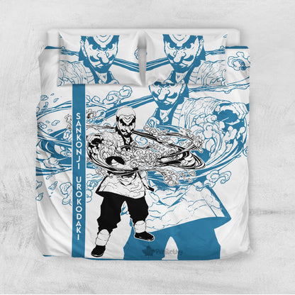 Sakonji Urokodaki Bedding Set Custom Anime