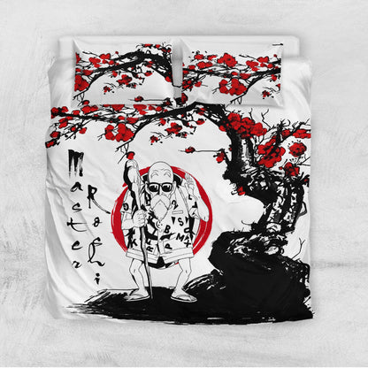 Master Roshi Bedding Set Custom Japan Style Anime