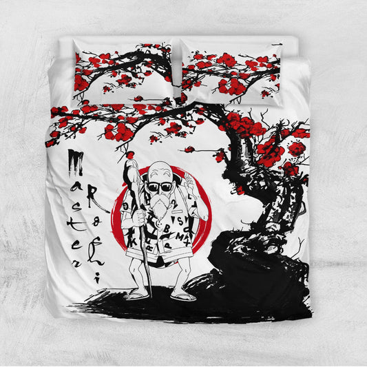 Master Roshi Bedding Set Custom Japan Style Anime