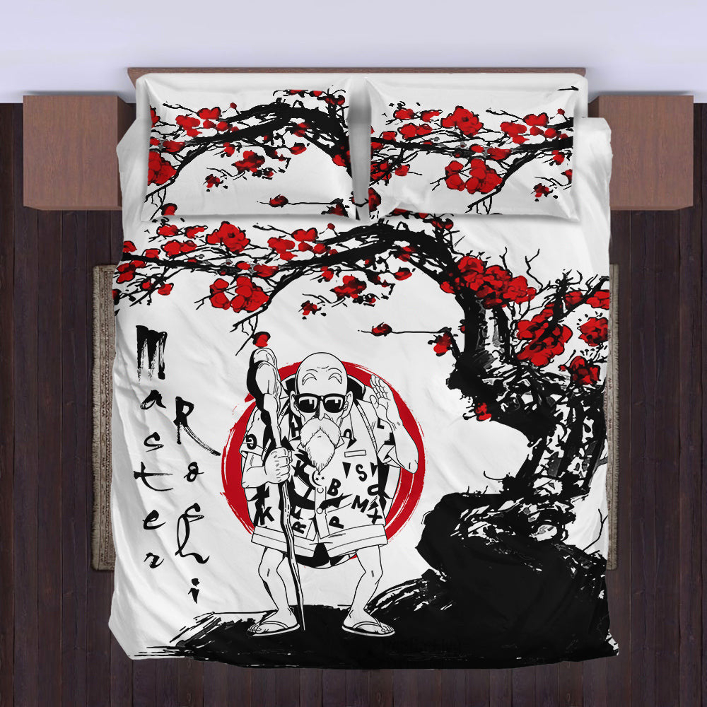 Master Roshi Bedding Set Custom Japan Style Anime