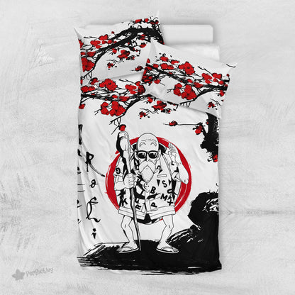 Master Roshi Bedding Set Custom Japan Style Anime