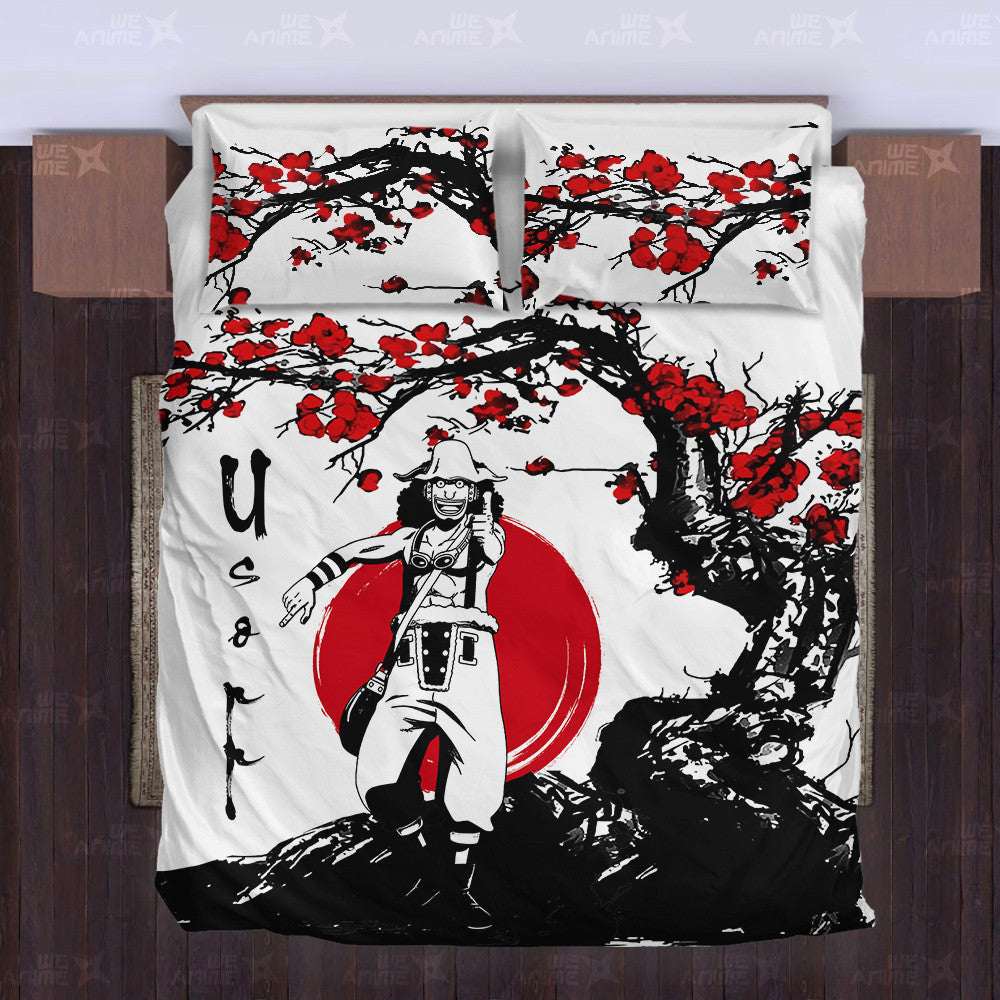 Usopp Japanese Edition Bedding Set Anime Room