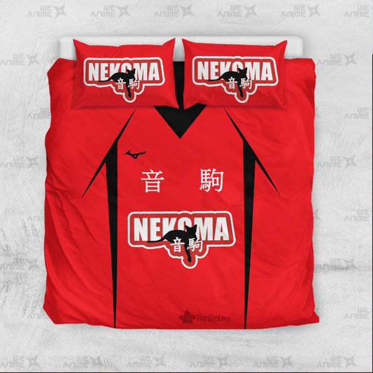 Nekoma Bedding Set Custom Haikyuu
