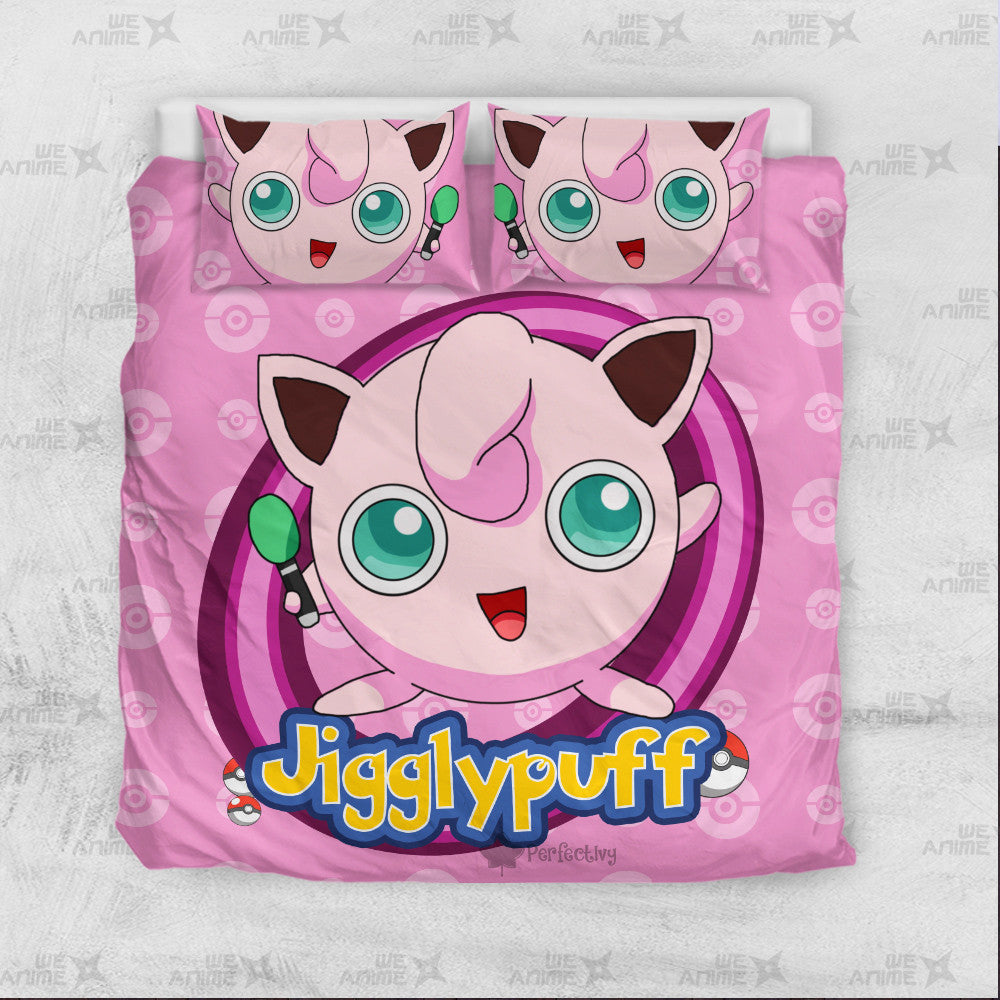 Jigglypuff Bedding Set Decor