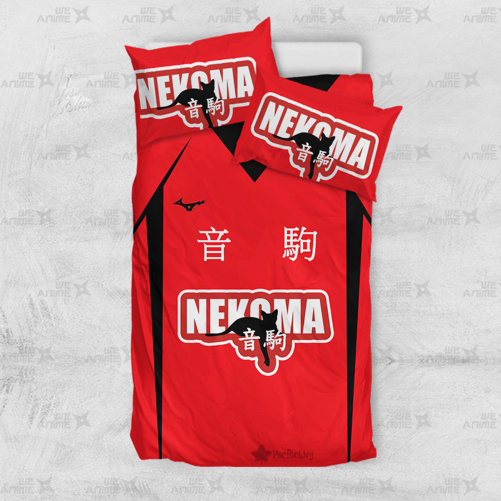 Nekoma Bedding Set Custom Haikyuu