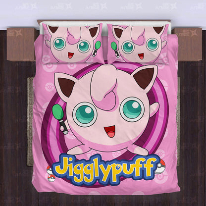 Jigglypuff Bedding Set Decor