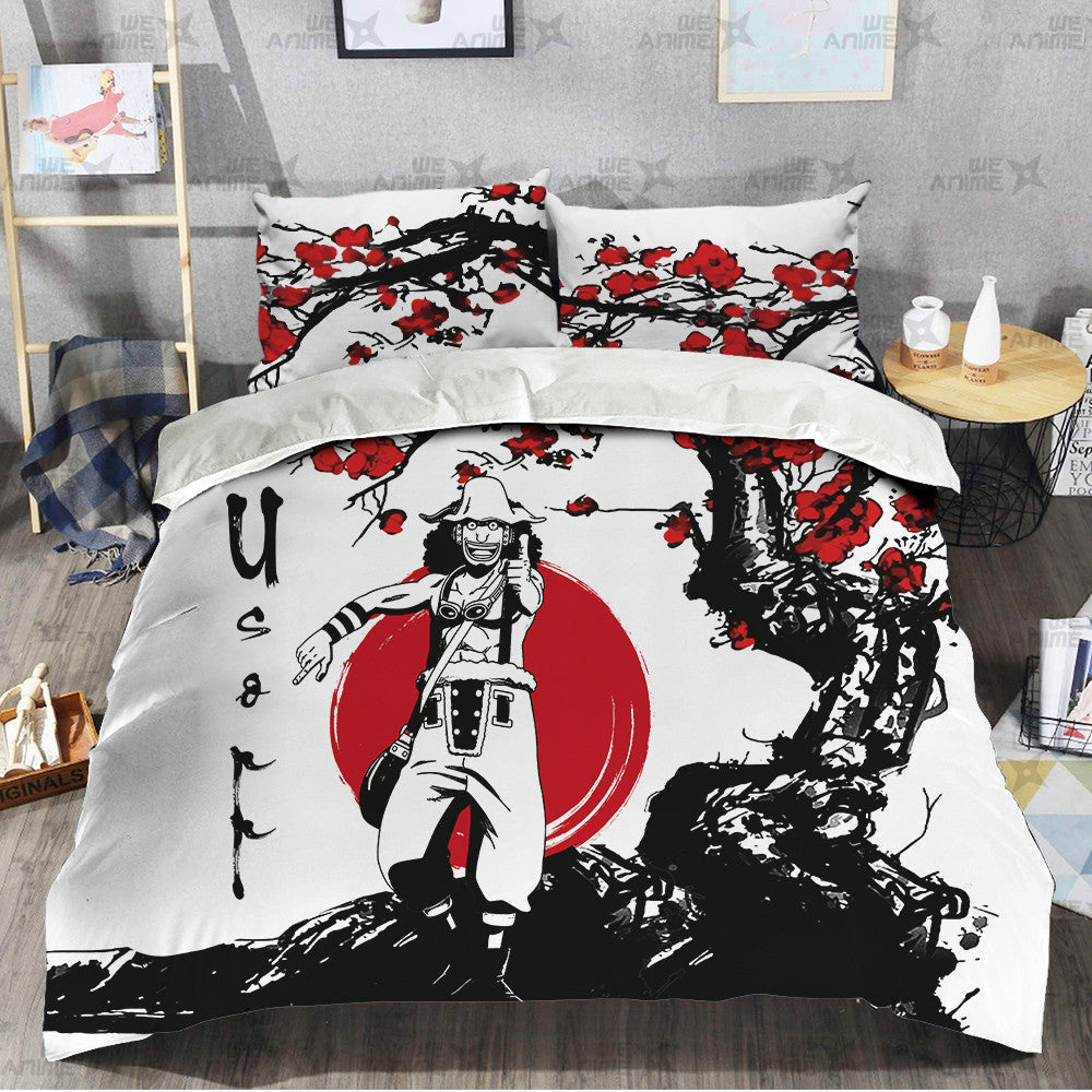 Usopp Japanese Edition Bedding Set Anime Room