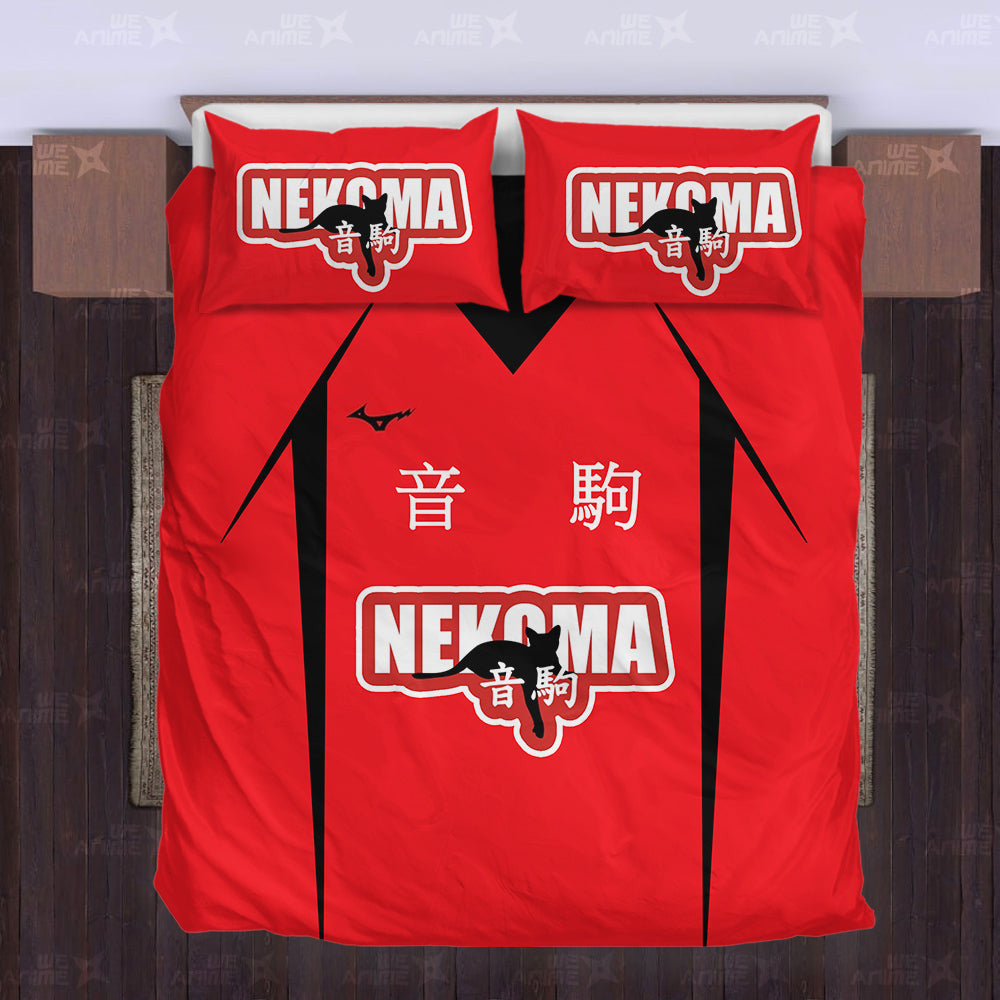 Nekoma Bedding Set Custom Haikyuu