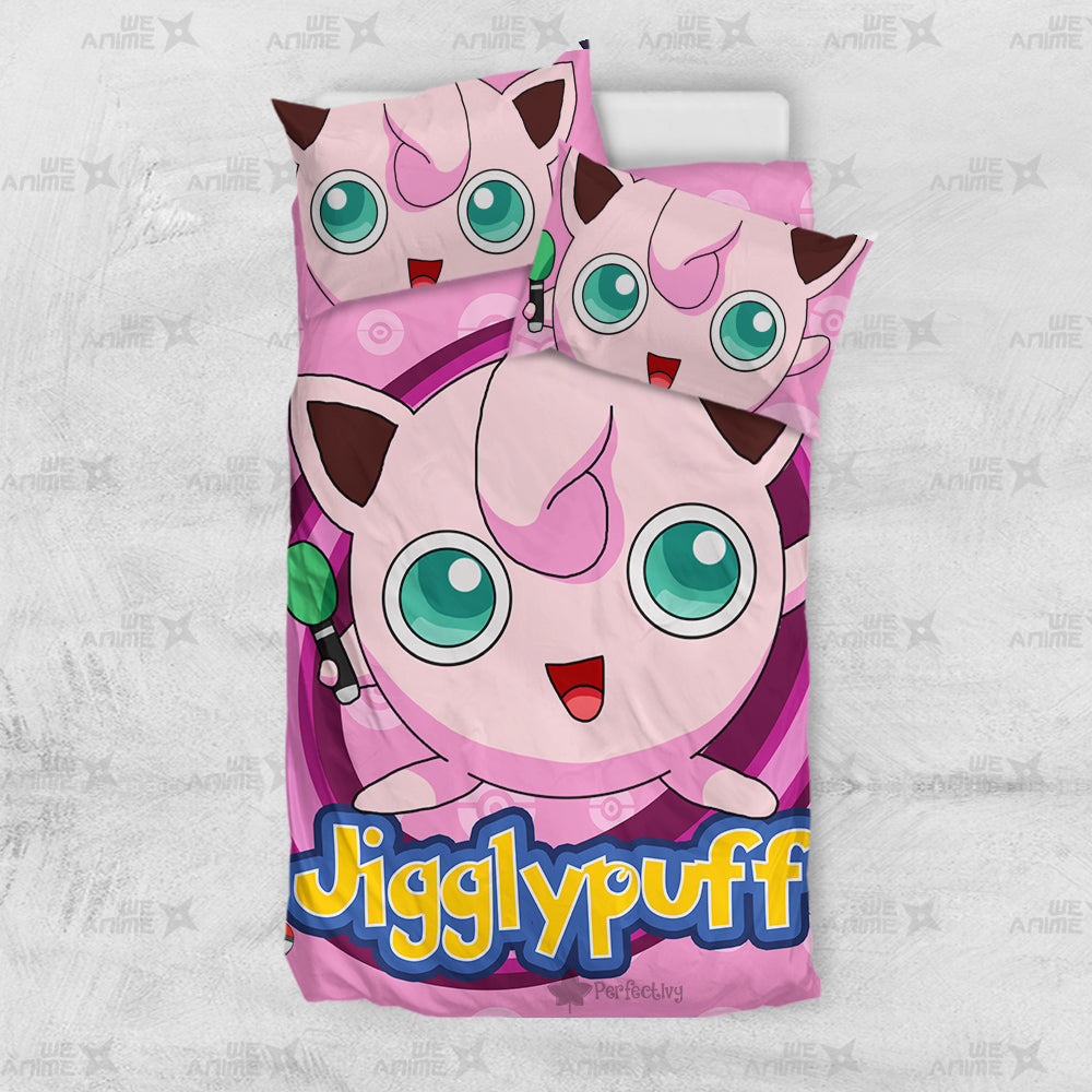 Jigglypuff Bedding Set Decor
