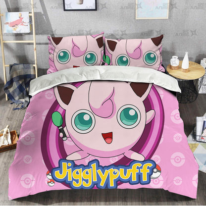 Jigglypuff Bedding Set Decor