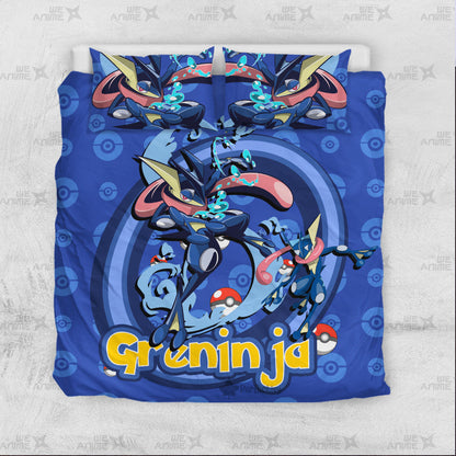 Greninja Bedding Set Custom