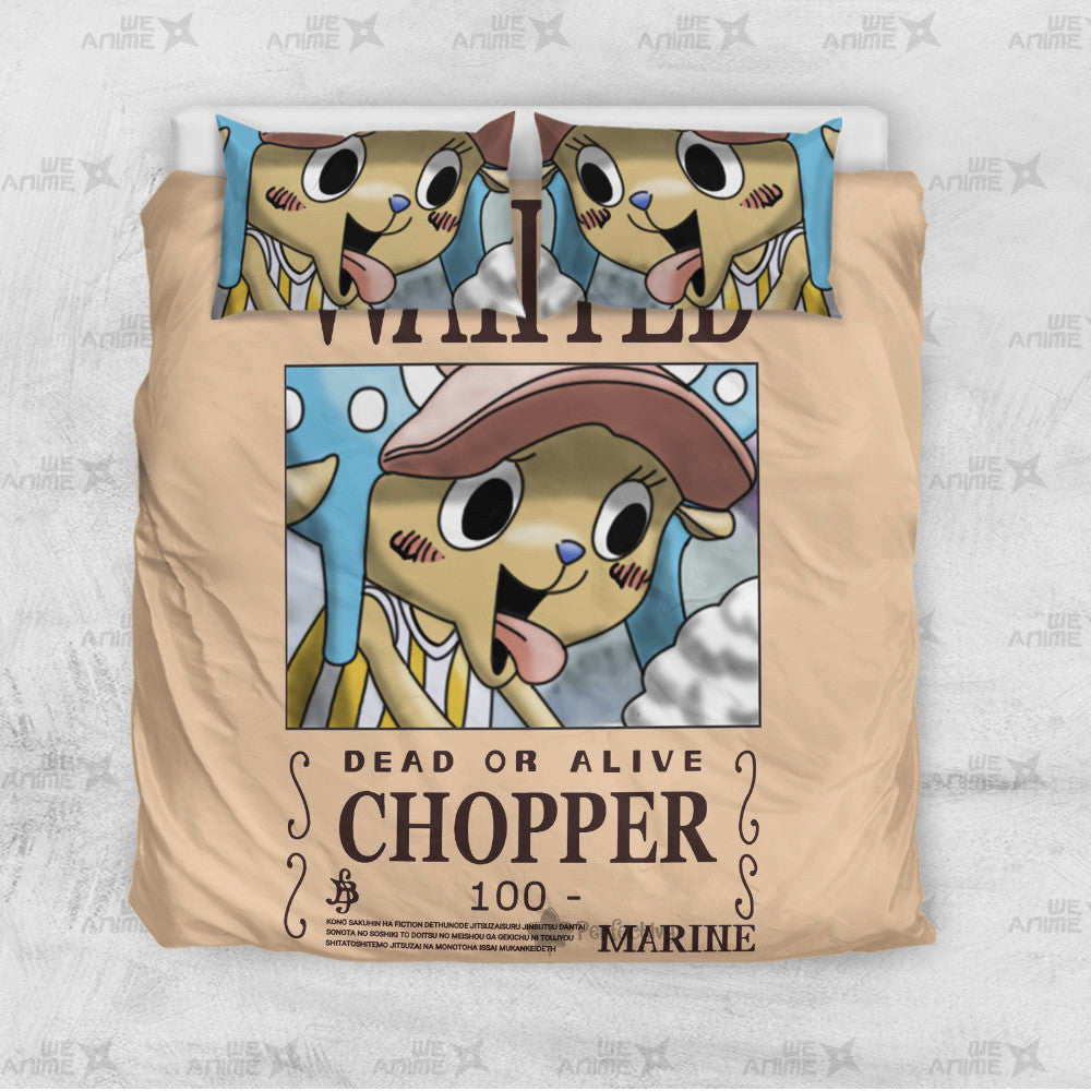 Tony Tony Chopper Bedding Set Custom