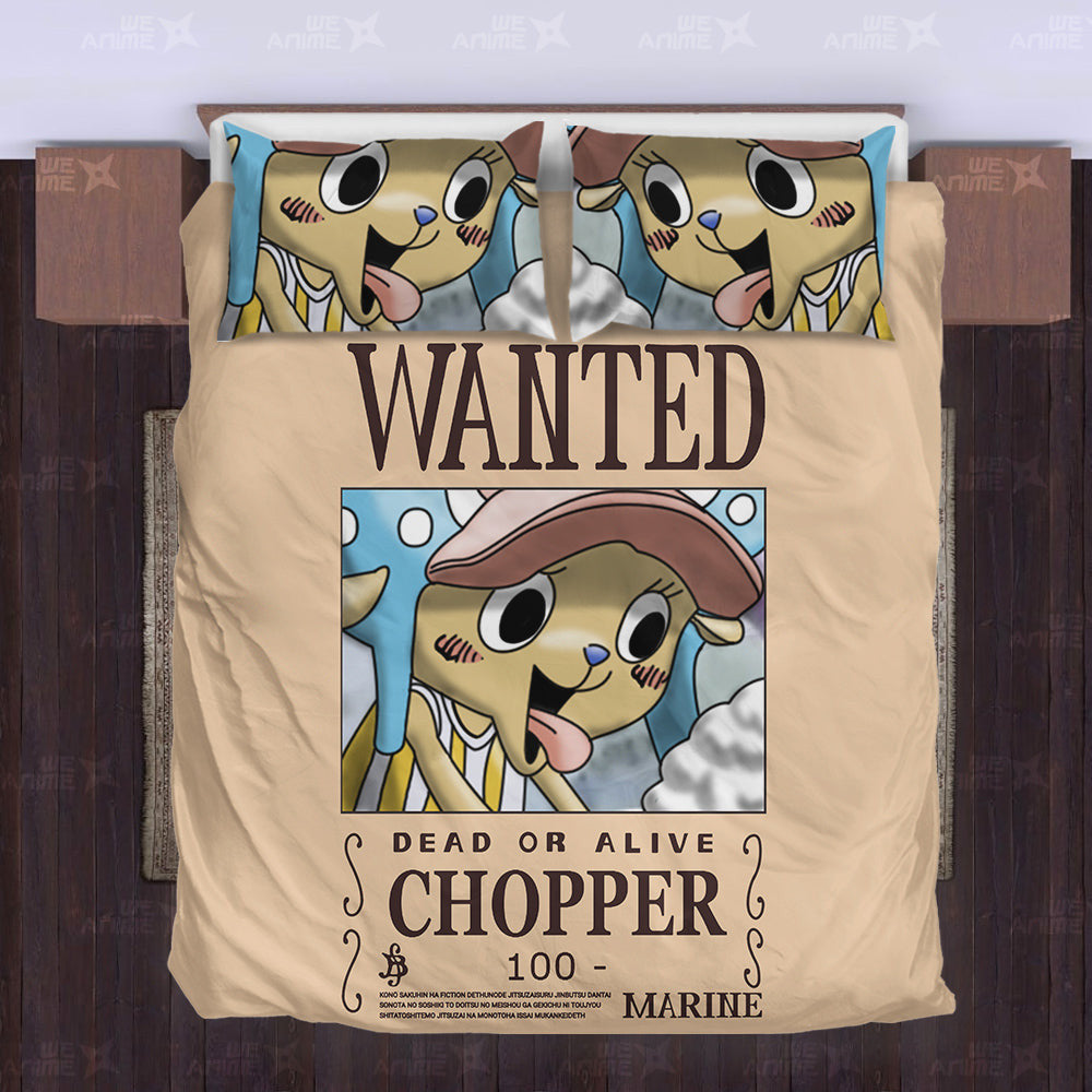 Tony Tony Chopper Bedding Set Custom
