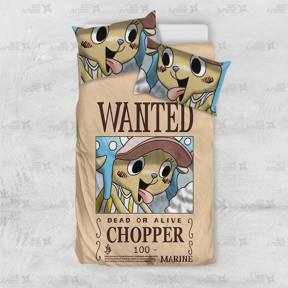 Tony Tony Chopper Bedding Set Custom