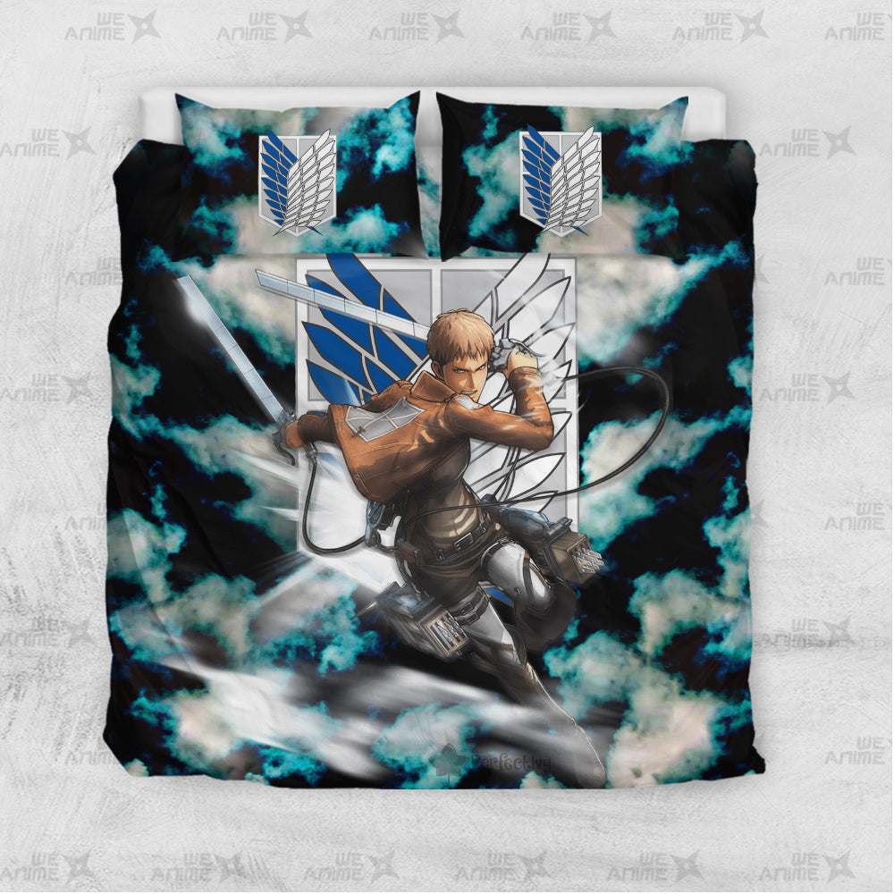 Jean Kirstein Bedding Set Custom Attack On Titan