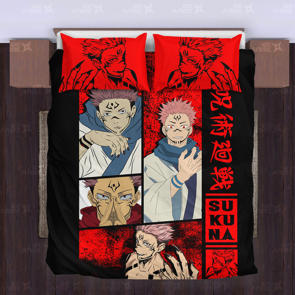 Sukuna Ryoumen Bedding Set Custom
